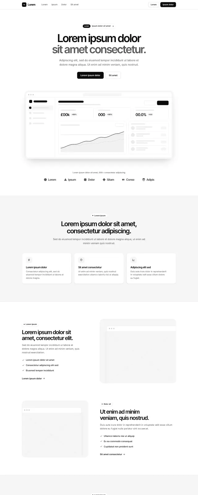 Product website template (App landing page)