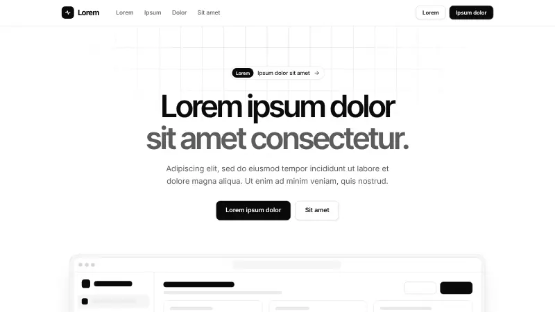 Product website template (App landing page)